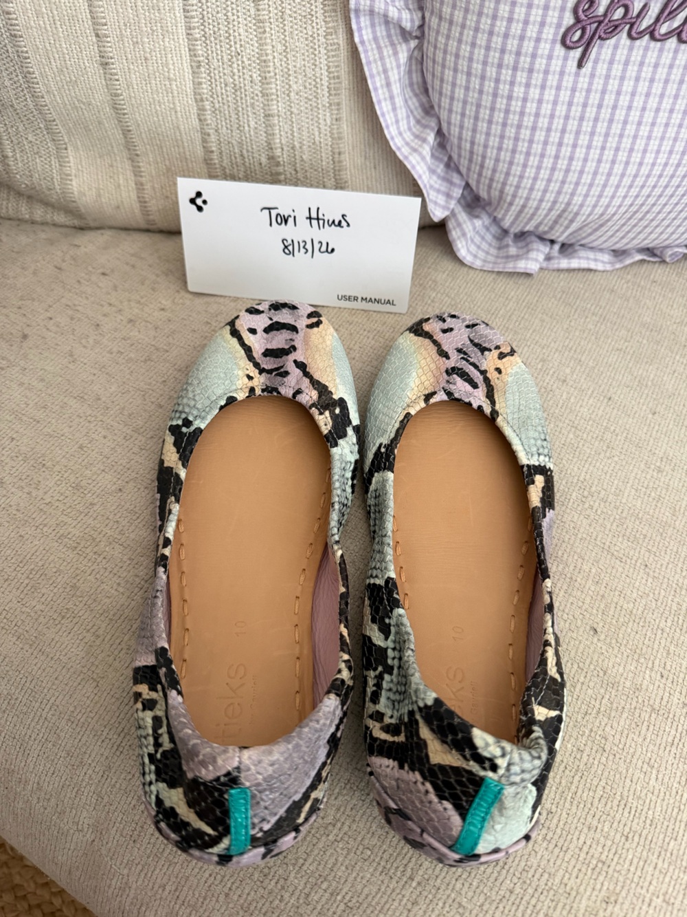 Lavender Snake Tieks